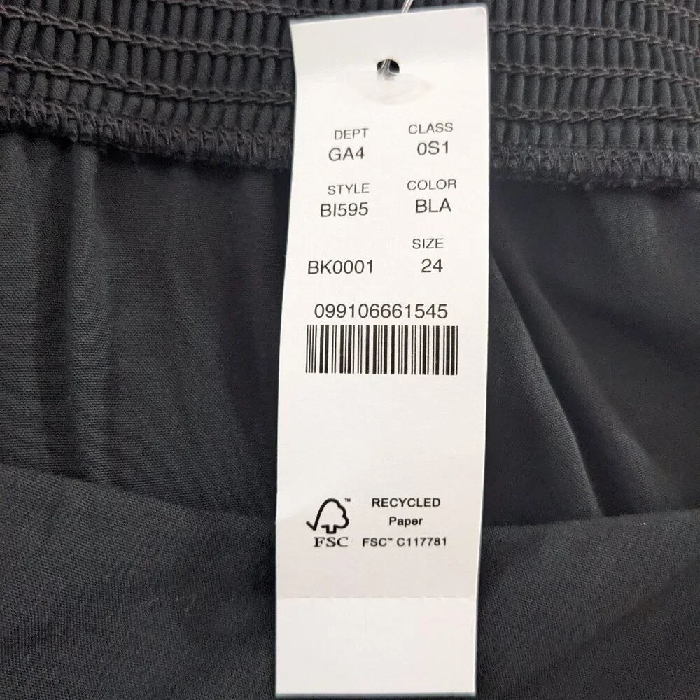 NWT J Crew BI596 Kauai Tie-Strap Mini Dress Black Plus Size 24